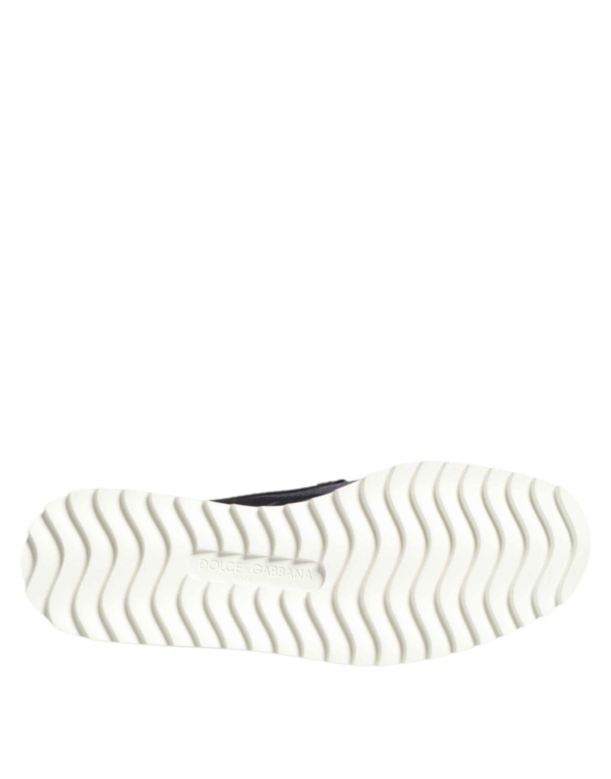 Dolce & Gabbana Black Tropical Slip On Men Sneakers Shoes Dolce & Gabbana