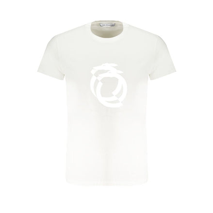 Trussardi White Cotton T-Shirt Trussardi
