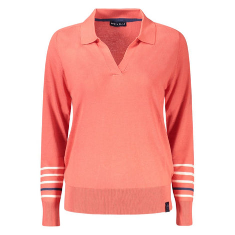 North Sails Pink Cotton Women Sweater North Sails