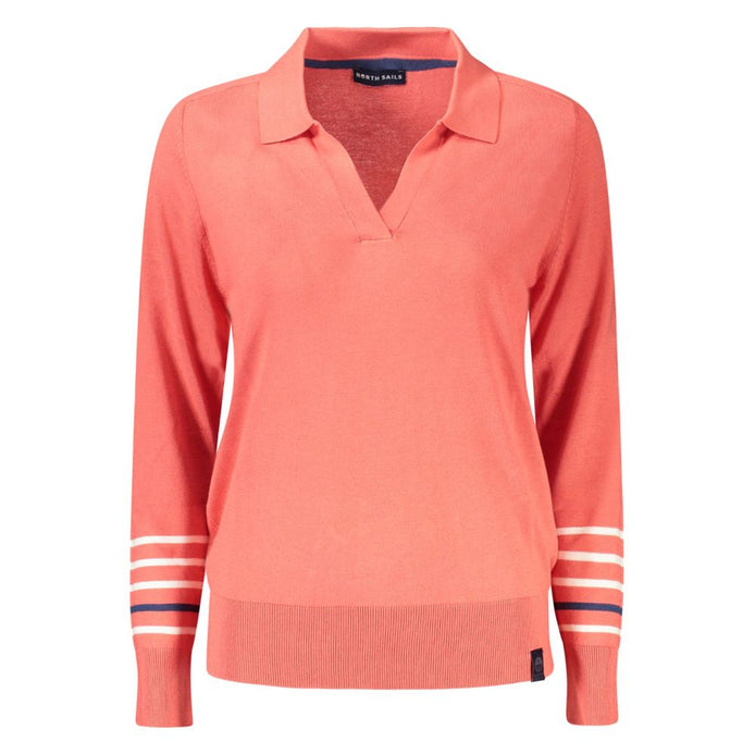 North Sails Pink Cotton Women Sweater North Sails
