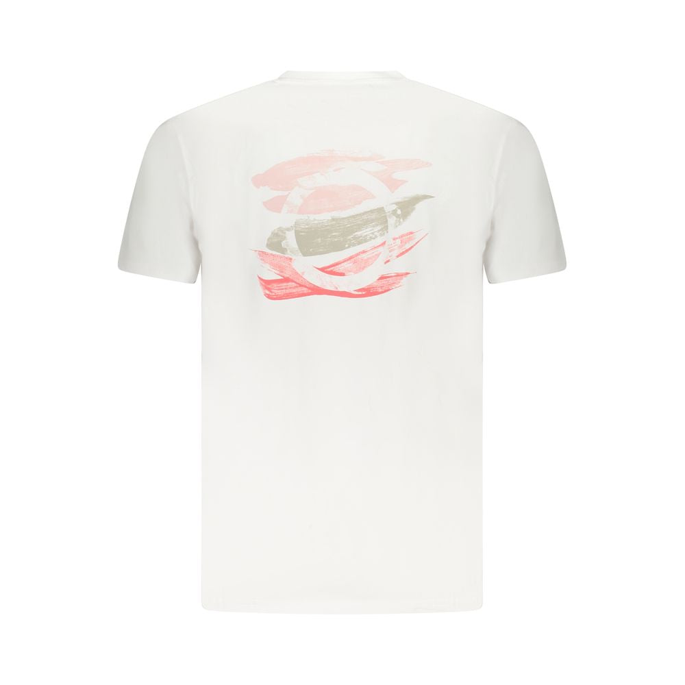 Trussardi White Cotton Men T-Shirt Trussardi