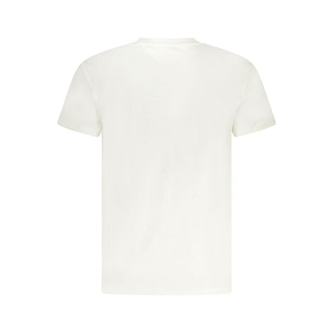Tommy Hilfiger Bianco Cotton Mens T-Shirt Tommy Hilfiger
