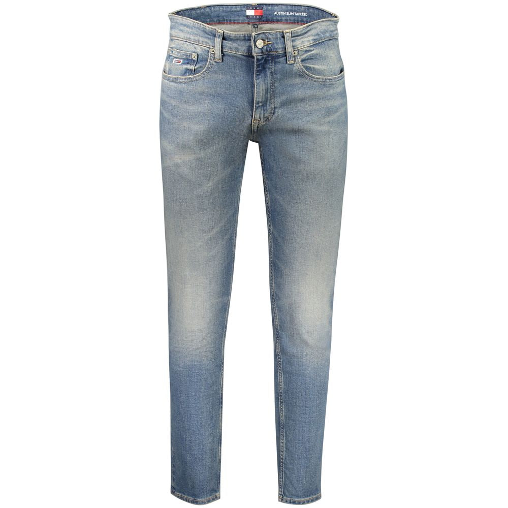 Tommy Hilfiger Blue Cotton Men Jeans Tommy Hilfiger