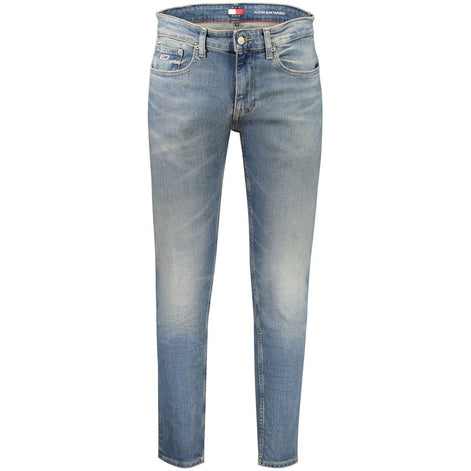 Tommy Hilfiger Blue Cotton Men Jeans Tommy Hilfiger