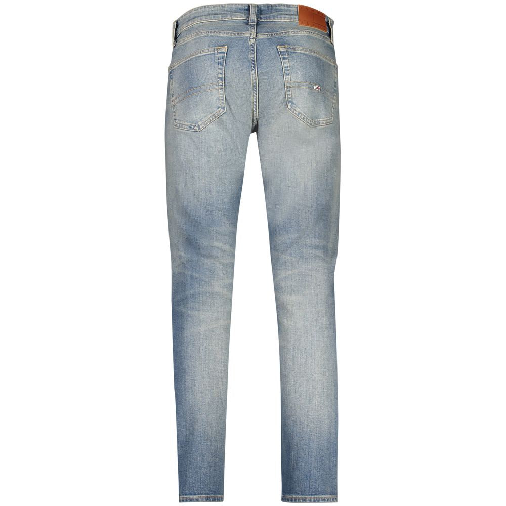 Tommy Hilfiger Blue Cotton Men Jeans Tommy Hilfiger