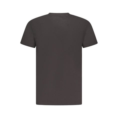 Tommy Hilfiger Black Cotton Men T-Shirt