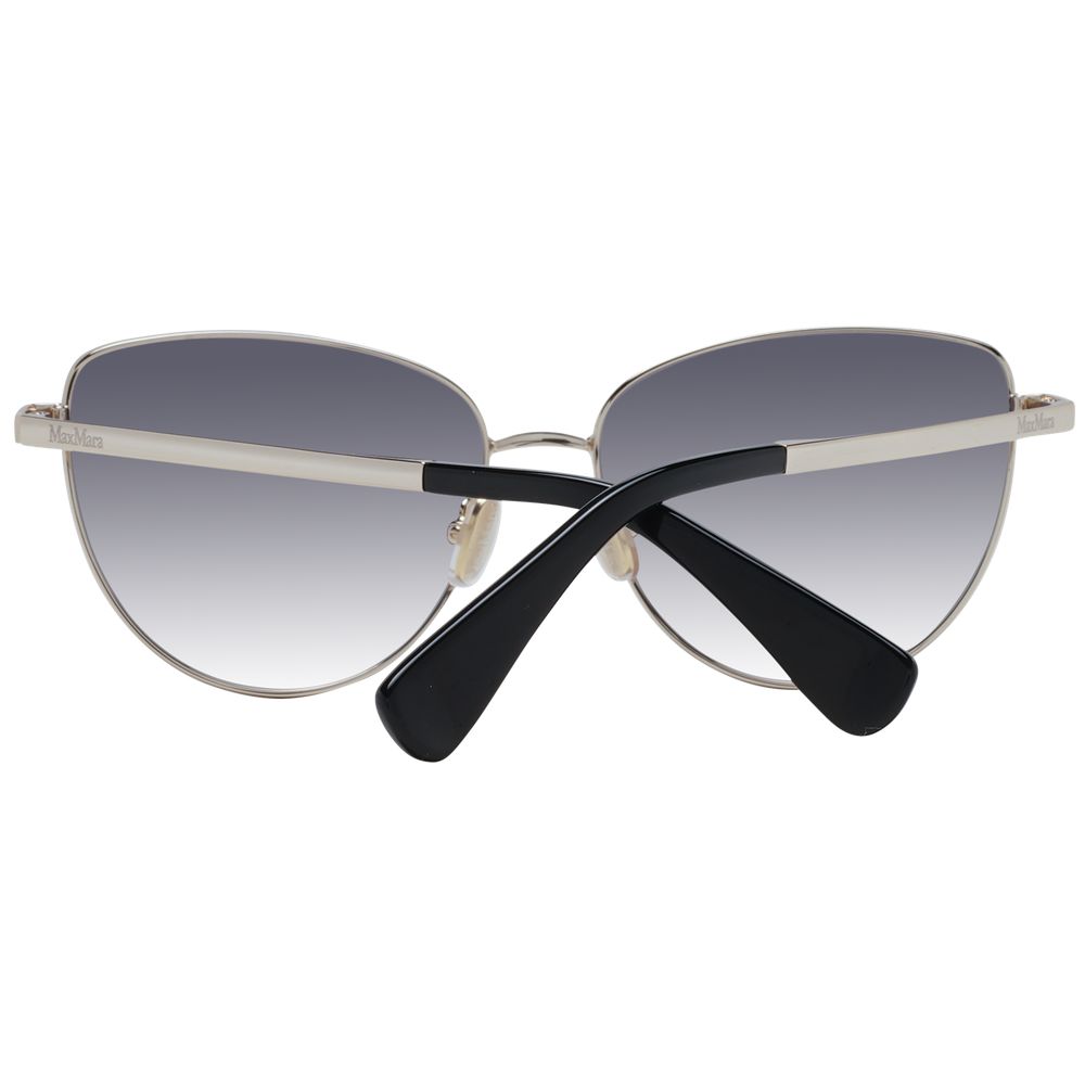 Max Mara Gold Metal Sunglasses Max Mara