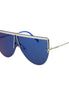 Emilio Pucci Silver Metal Sunglasses Emilio Pucci