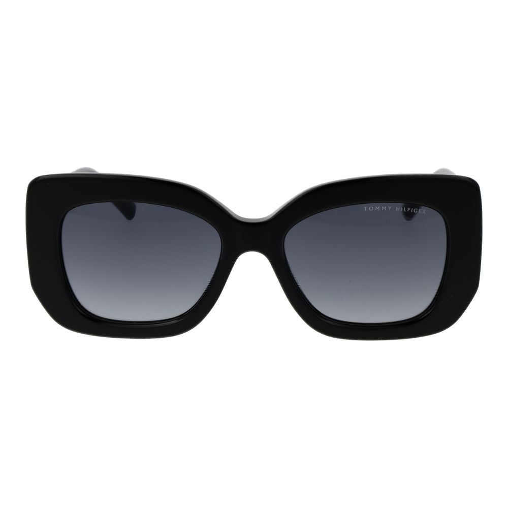 Tommy Hilfiger Black Acetate Sunglasses Tommy Hilfiger
