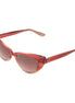 Guess Burgundy Plastic Sunglasses Guess