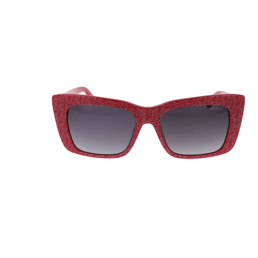 Guess Red Acetate Sunglasses Guess
