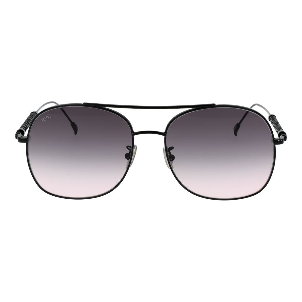 Tod's Black Metal Sunglasses Tod's