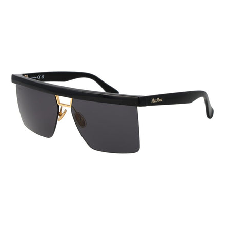Max Mara Black Stainless Steel Sunglasses Max Mara