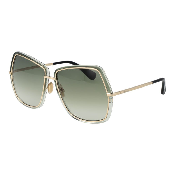 Max Mara Green Metal Sunglasses Max Mara