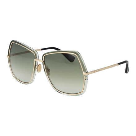 Max Mara Green Metal Sunglasses Max Mara