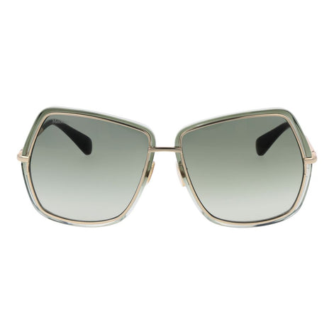 Max Mara Green Metal Sunglasses Max Mara