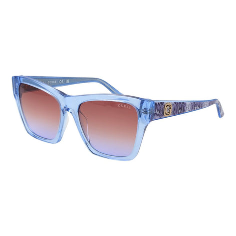 Guess Blue Acetate Sunglasses Guess
