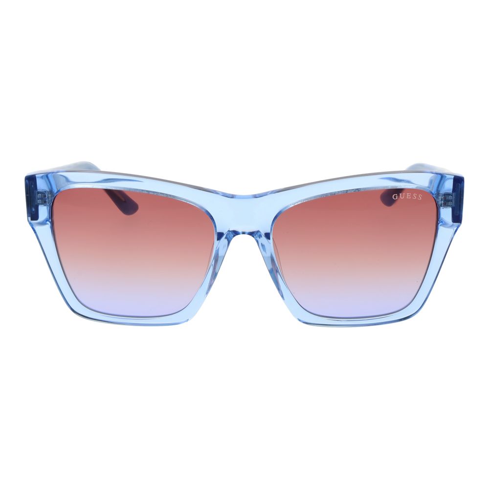 Guess Blue Acetate Sunglasses Guess