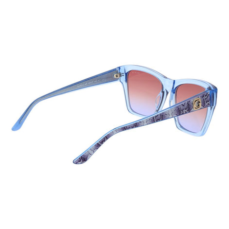 Guess Blue Acetate Sunglasses Guess