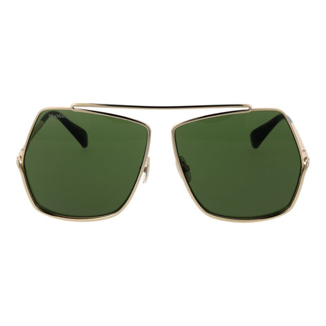 Max Mara Gold Metal Sunglasses Max Mara