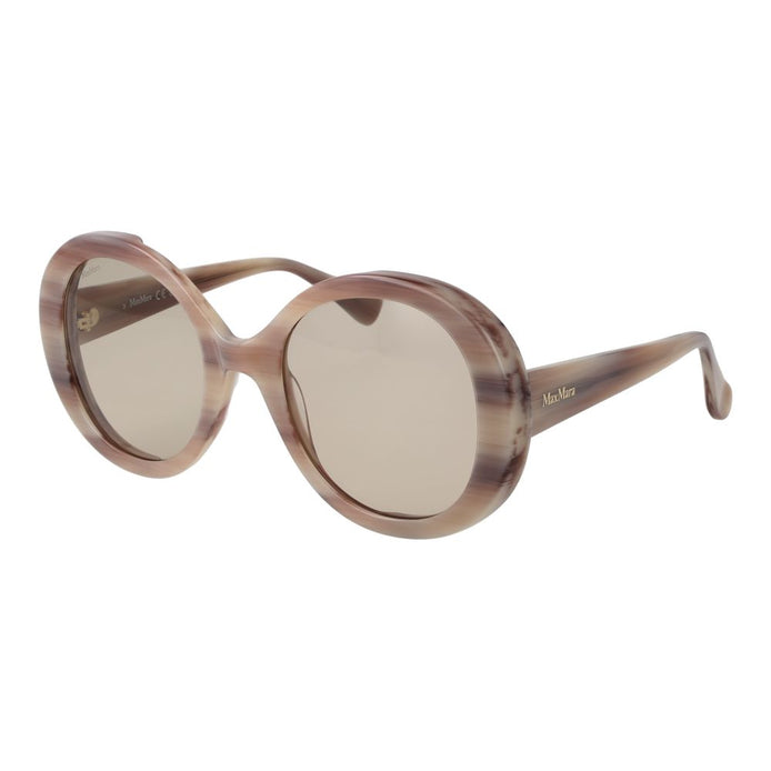 Max Mara Cream Acetate Sunglasses Max Mara