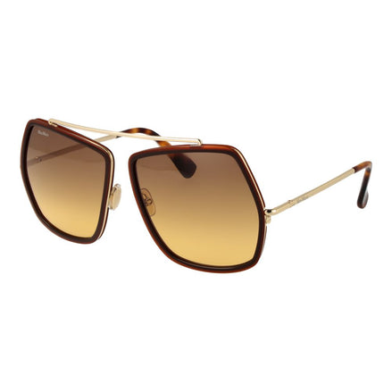Max Mara Brown Metal Sunglasses Max Mara