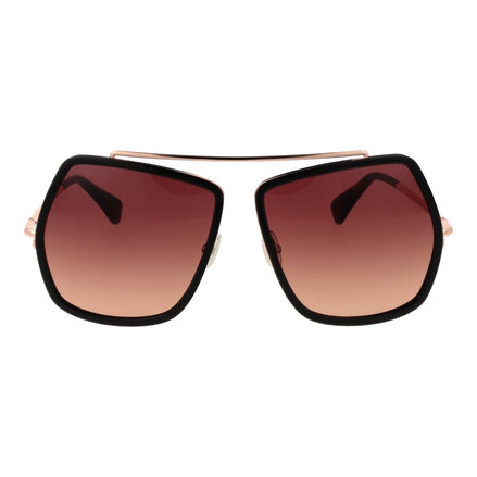 Max Mara Brown Metal Sunglasses Max Mara