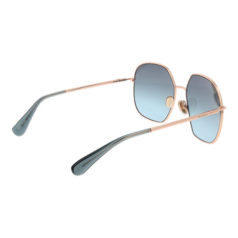 Max Mara Rose Gold Metal Sunglasses Max Mara