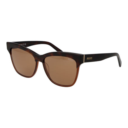 Emilio Pucci Brown Acetate Sunglasses Emilio Pucci