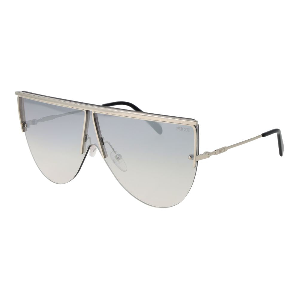 Emilio Pucci Silver Metal Sunglasses Emilio Pucci