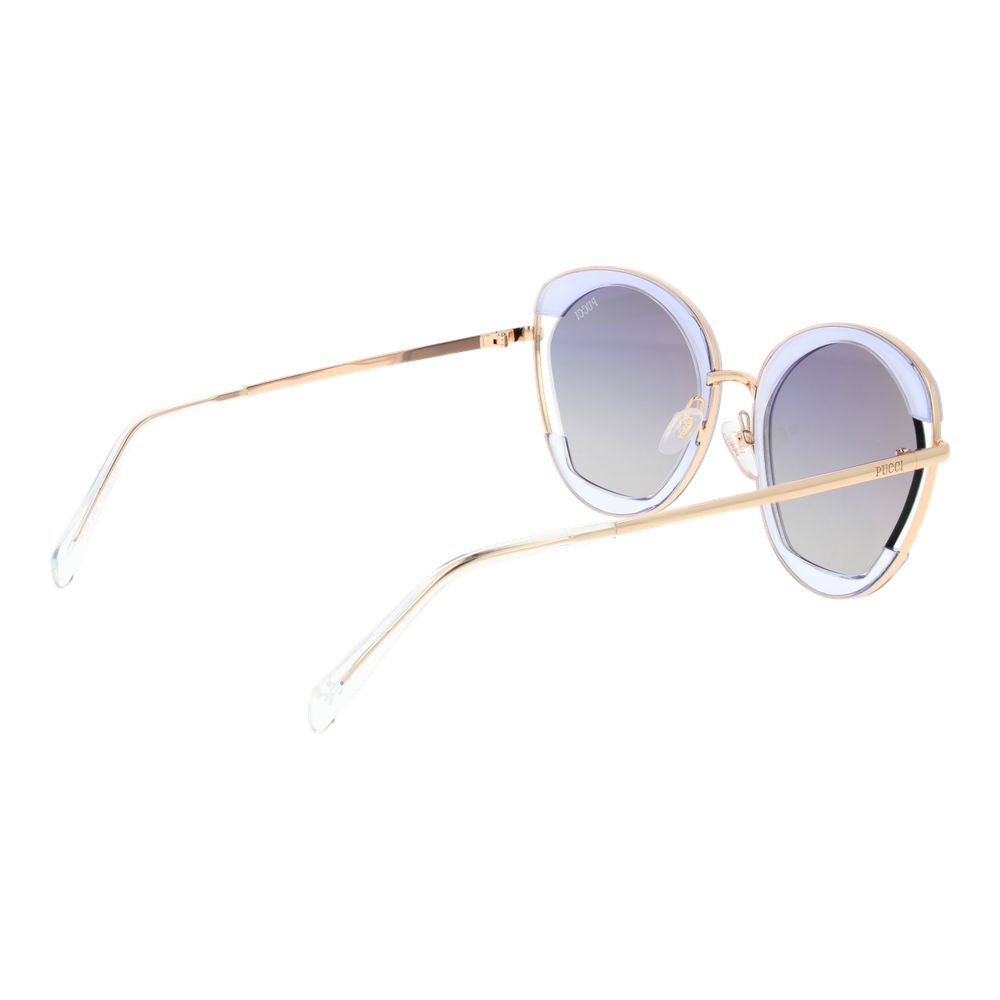 Emilio Pucci Gold Metal Sunglasses Emilio Pucci