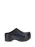 Marni Black Calf Leather Bos Taurus Clogs Marni