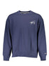 Tommy Hilfiger Blue Cotton Men Sweater Tommy Hilfiger