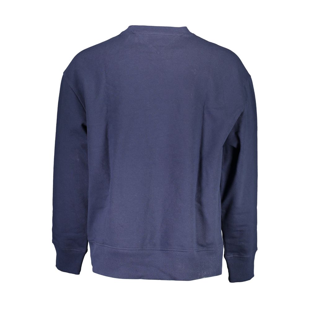 Tommy Hilfiger Blue Cotton Men Sweater Tommy Hilfiger