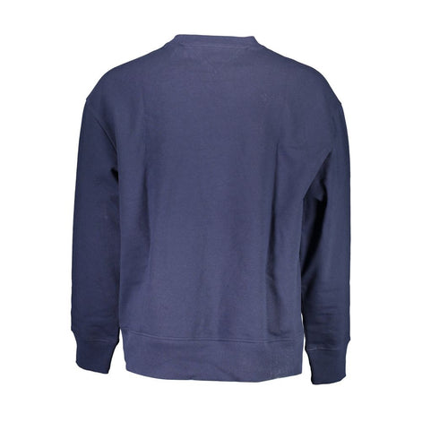 Tommy Hilfiger Blue Cotton Men Sweater Tommy Hilfiger