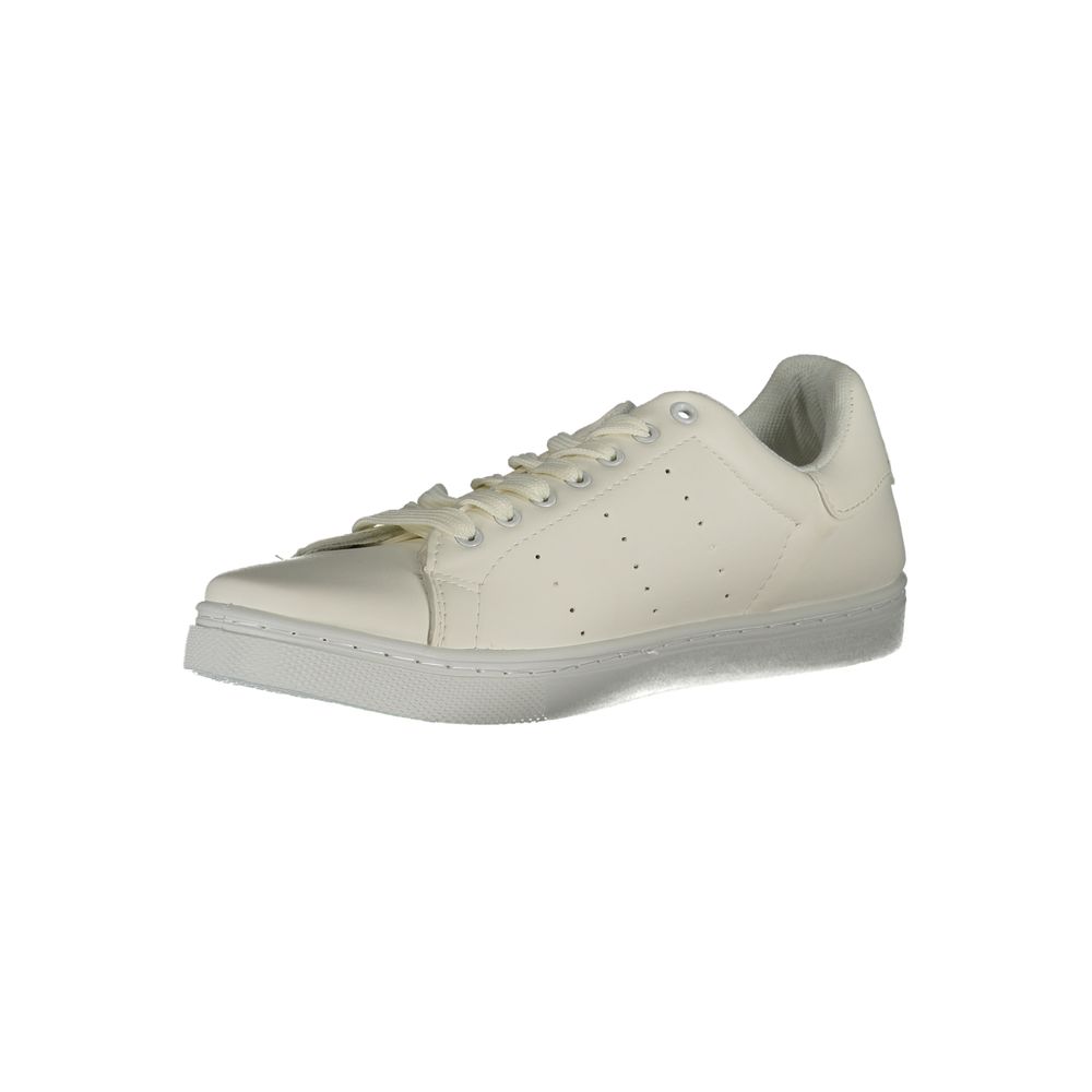 Norway 1963 White Polyester Athletic Sneakers Norway 1963