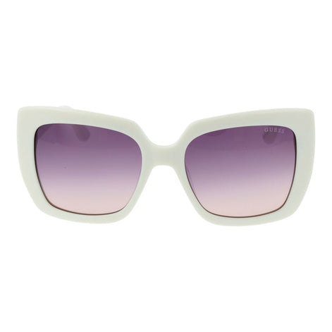 Guess White Acetate Sunglasses Guess