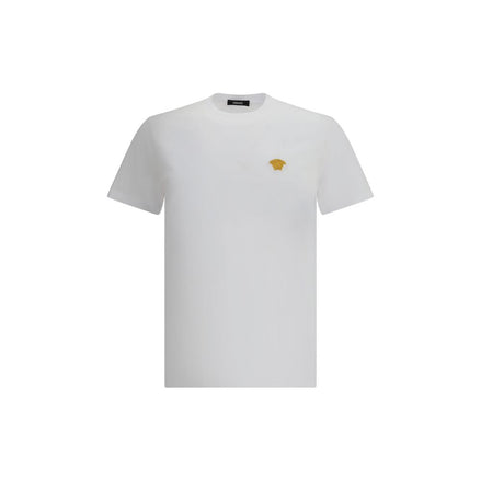 Versace White Cotton T-Shirt Versace