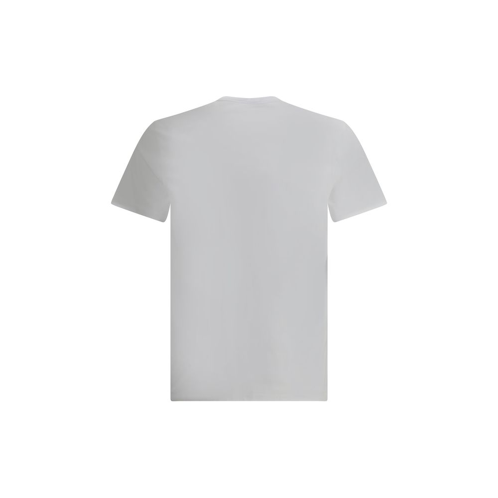 Versace White Cotton T-Shirt Versace