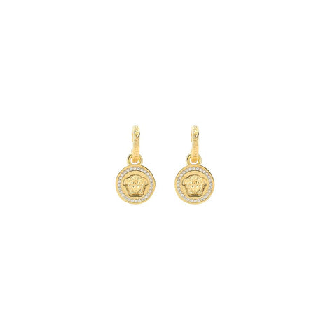 Versace Gold Brass Earrings Versace