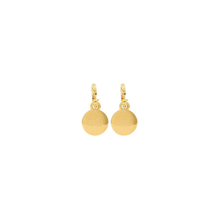 Versace Gold Brass Earrings Versace