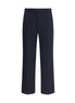Valentino Blue Fleece Wool Dress Pants Valentino