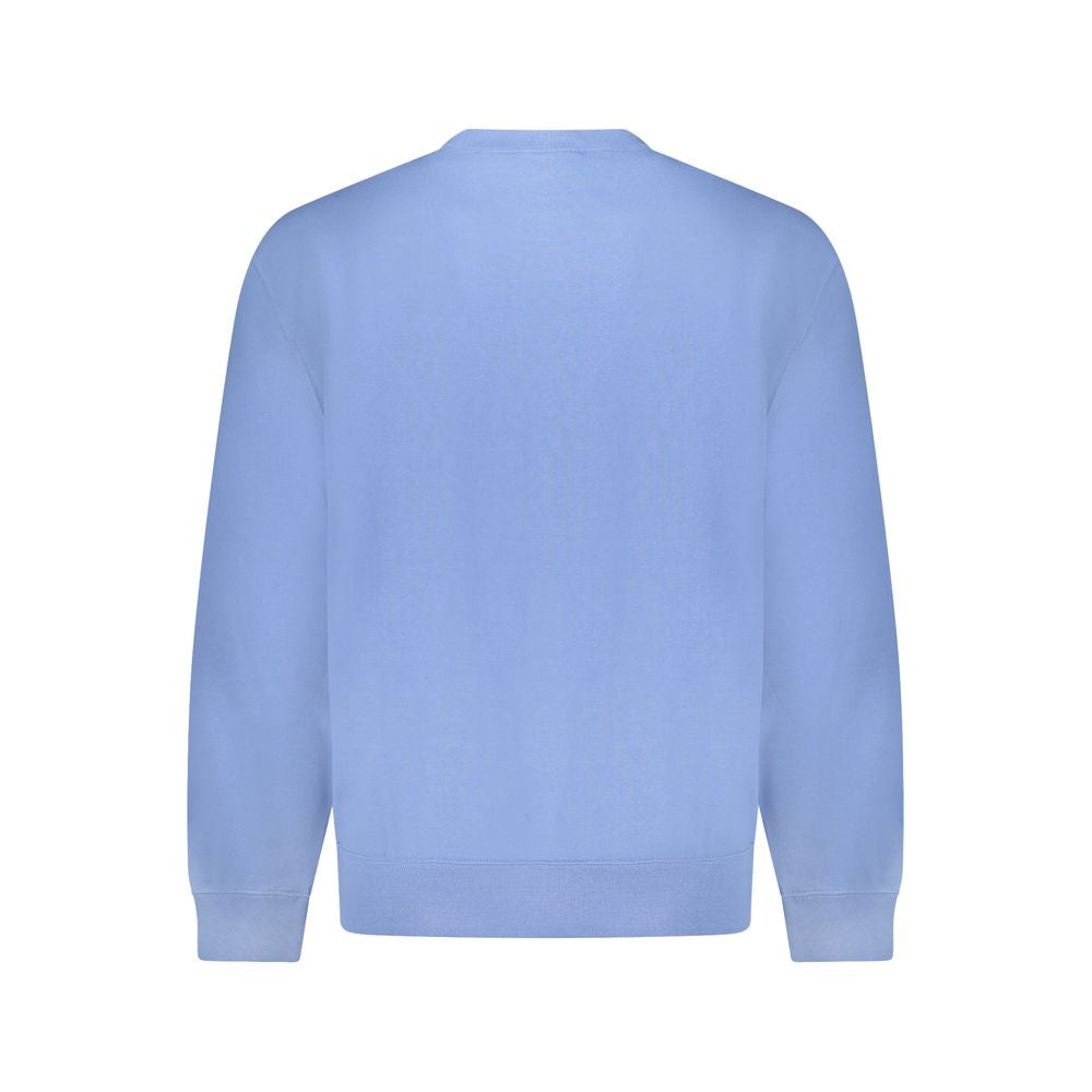 Calvin Klein Blue Cotton Men Sweater Calvin Klein