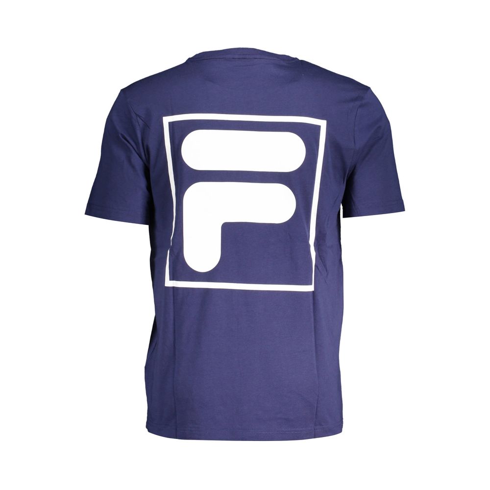 Fila Blue Cotton T-Shirt Fila