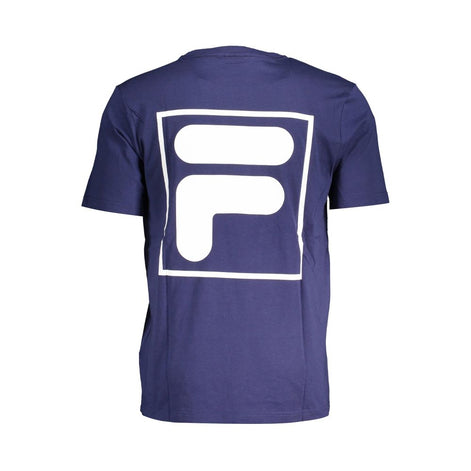 Fila Blue Cotton T-Shirt Fila