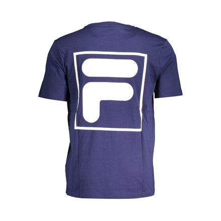 Fila Blue Cotton T-Shirt Fila