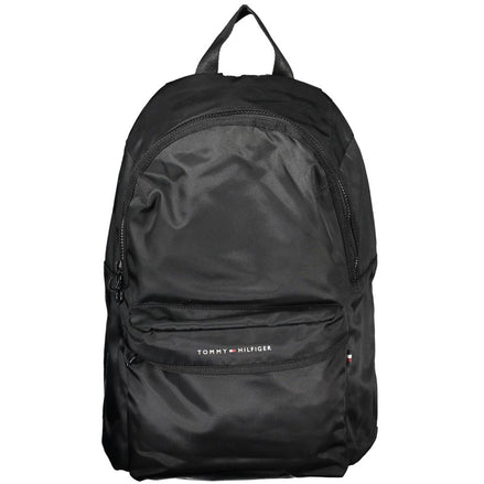 Tommy Hilfiger Black Polyester Backpack Tommy Hilfiger