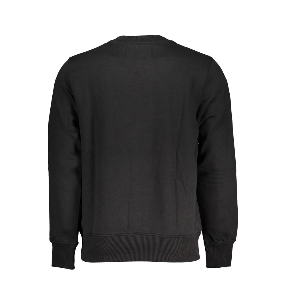 Calvin Klein Nero Cotton Men Sweatshirt Calvin Klein