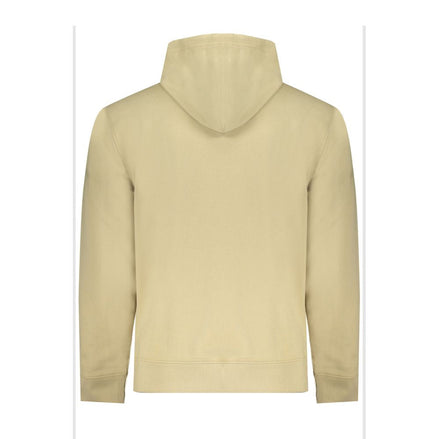 Calvin Klein Beige Cotton Men Sweatshirt Calvin Klein