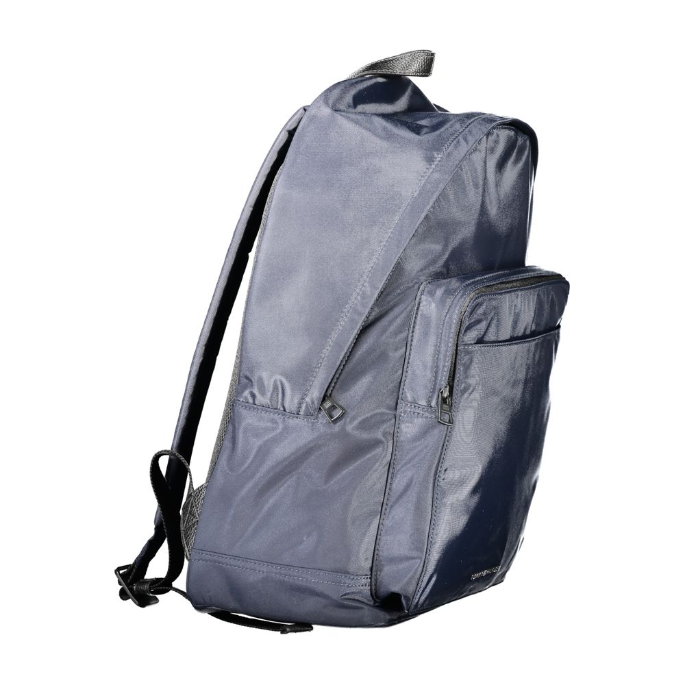 Tommy Hilfiger Blue Polyester Men Backpack Tommy Hilfiger
